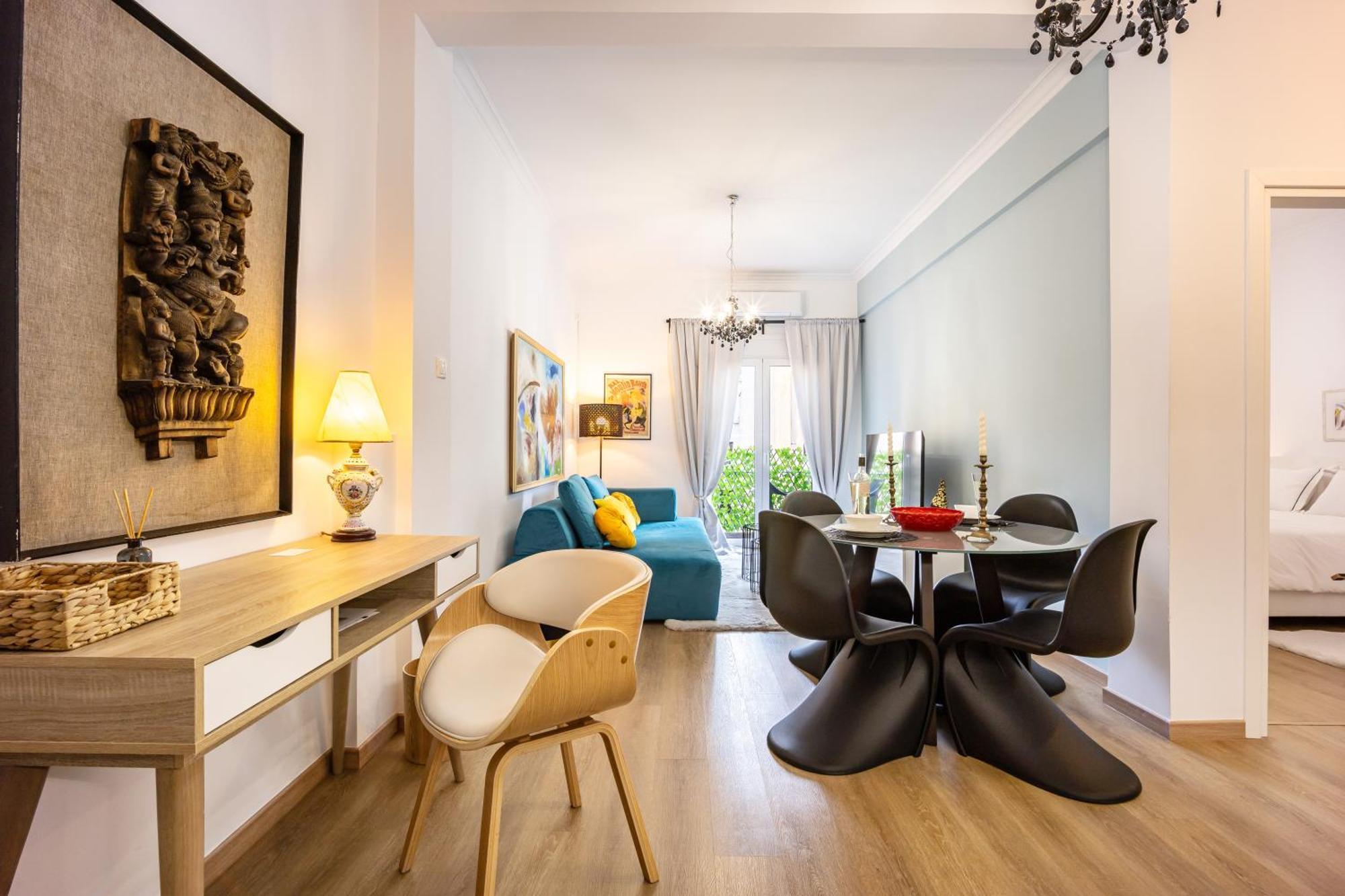 Zen Elegant In The Center Of Apartment Athen